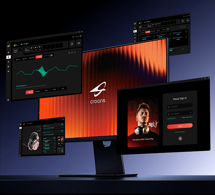 CROCIRIS T7 flexible audio modes